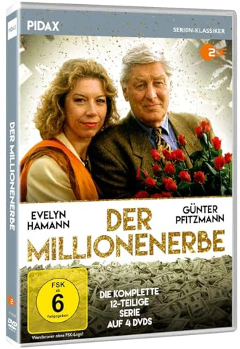 Der Millionenerbe / Die komplette 12-teilige Serie mit Günter Pfitzmann und Evelyn Hamann (Pidax Serien-Klassiker) [4 DVDs]