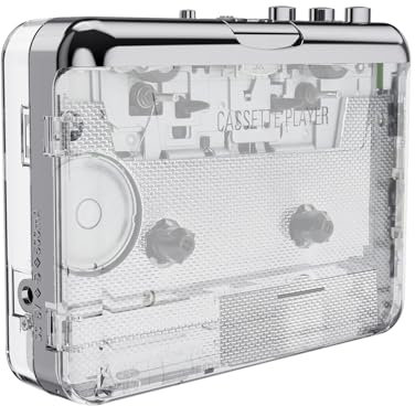 docooler Registratore convertitore da Cassetta a MP3 218PT Tramite PC Lettore di Cassette con Auricolare