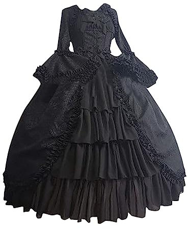 Mittelalter Kleidung Damen -Mittelalter Kleid Lang Renaissance Viktorianisches Kleid Abendkleider Cocktailkleid Rokoko Ballkleid Korsettkleid Plisseekleid Barockes Kleider Cosplay Karneval Kostüm