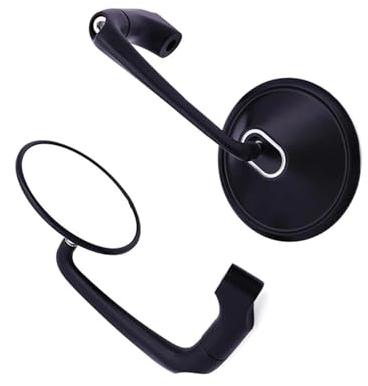 Motorrad Lenkerendenspiegel Für Für ER6N Für Z650 Universal Motorrad Rückansicht Rückspiegel CNC Bar End Seite Spiegel