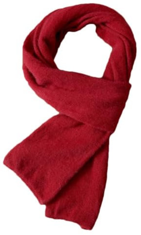 ZouoYYii Gestrickter Wollschal Für Männer Und Frauen – Vielseitig Einsetzbar, Einfarbig, Dick, Warm