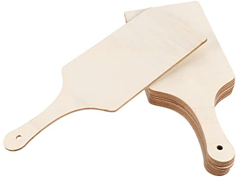 CIMAXIC 10stücke Holzschneidebrett Zum Basteln Aus Holz Mit Griff Diy-schneidebrett Für Geeignet Zum Servieren Von Brot Und Desserts Leicht Zu Verstauen Mit Aufhängelöchern