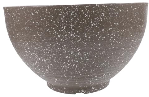 BESPORTBLE Planteur Hydroponique Plastique Forme De Bol Pot De Fleurs Décoratif pour Jardin pour Cultures Aériennes Et Aquatiques Utilisation Intérieure Et Extérieure Couleur Terre avec