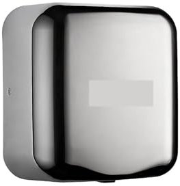 Asciugamani elettrico Asciugamani automatico - Soffiatore ad aria calda commerciale ad alta velocità | 1800 Watt | Installazione semplice e veloce ,Ultra efficiente dal punto di vista energetico(Chrom