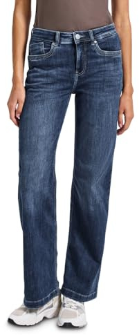 Street One Wide Leg Jeans mid Blue Soft Washed 26