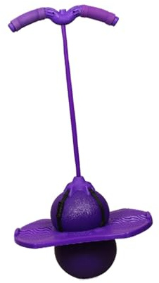 LearnLyrics Bälle – Rutschfestes Balance Sprungspielzeug, Hüpfball Trainingsgerät Kinder Koordination, Starkes Griffbrett Outdoor Spaß | Ball Einsatz für Garten Bewegung Freizeit Mädchen