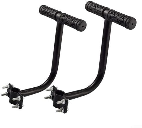 Accoudoir de poignée de sécurité pour siège arrière de vélo pour enfants, barre de support en caoutchouc antidérapant, support réglable pour tube de selle de 25,4 mm à 31,8 mm pour vélo électrique et