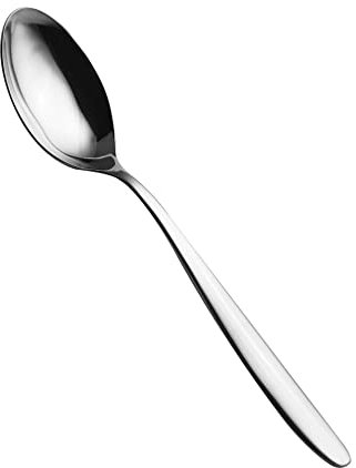 Salvinelli Fast 2,5 mm Set, Acciaio Inossidabile, Stainless Steel, Cucchiaio da Tavola 12 Pezzi