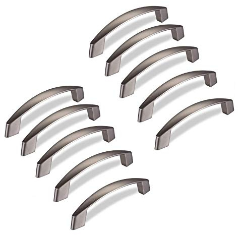 SOTECH 10 x Möbelgriff THEA BA 128 mm | Bogengriff Schubladengriff