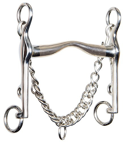 Harry´s Horse Kandarengebiss Optimum niedriger Zungenbügel 16mm Gold Messing, Größe:11.5