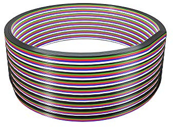 BTF-LIGHTING Câble d'extension électrique RGBW de 10 m, 5 broches, 20 AWG | Connexion de fil de lumière, ligne de cordon à 5 conducteurs pour bande LED FCOB COB 5050 SMD RGBW à changement de couleur
