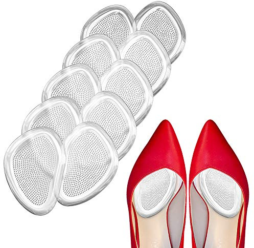 Premium Metatarsal Pads, Soft Ball of Foot Cushions,Reduce Foot Pain and Provide Support, Suit for Men Women & All Shoes Types（10Pcs）