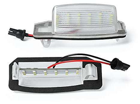 Iluminación LED para matrícula de Recambo compatible con Mitsubishi Outlander II | Tipo CW | año de fabricación 2006 2012