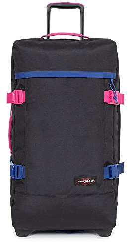 Eastpak TRANVERZ M Koffer, 67 cm, 78 L, Kontrast Escape Navy (Schwarz)
