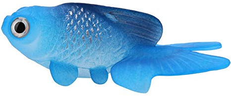 FILFEEL Künstlicher Kleiner Fisch – Lustige Silikon-Schmuckstücke für Aquarien, Realistische Aquariendekoration, Beweglicher Goldfisch für Naturnahe Gestaltung