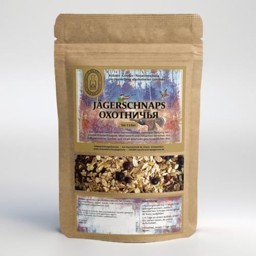 Ansatzmischung zum Selbermachen. 13 Varianten Likör, Kräuterlikör, Kräuterschnaps für jeden Geschmack (Jägerschnaps)