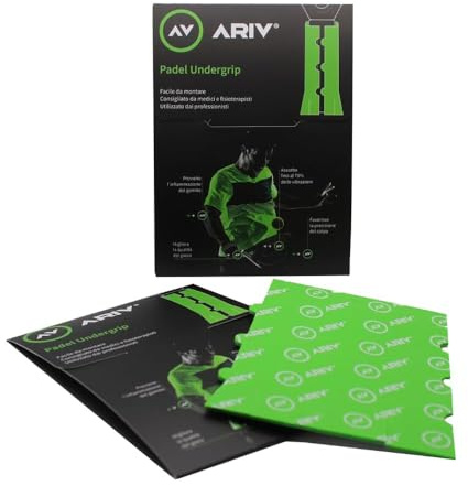 ARIV Undergrip Grip Padel. Grip Grip Grip Paddelracket. Absorberar 70 % Vibration Skyffel Paddle. Minska risken för handskador, armbågar, handleder och axlar. Väger bara 4 g