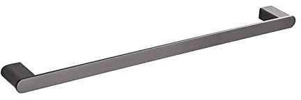 Towel Ring, Towel Rail for Bathroom, Bath Single Towel Bar Rail,40cm 50cm 60cm Towel Hanger Wall Mounted Towel Hanger Stainless Steel Towel Rod,Black(SZ:40cm) ( Color : Multi colored , Size : 60cm )