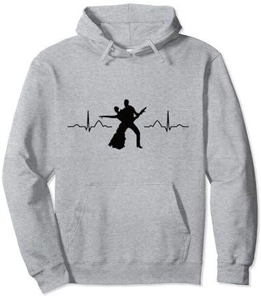 Latin Dancing Couple Aquarell Rumba Dancer Pullover Hoodie