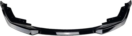 zjxtnb Auto Frontlippe Frontspoiler für BMW Serie 3 G20 320i 330i M Pack 2019-2022, Frontstoßstange Bumper Spoiler Splitter Lippe Diffusor Flügel Exterieur Zubehör,Black
