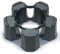 YourCasa Socle pour citerne de pluie, piédestal, support modulaire, réglable en 3 tailles, soucoupe ronde jusqu'à 500 litres
