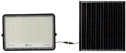 Foco solar LED - Proyector de 240W, 4000K, batería de 20000 mAh, cable de 3m, control remoto inteligente, carga rápida.*