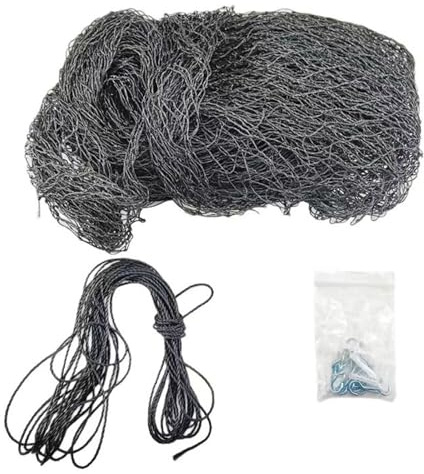 Lerpwige Red reforzada de seguridad para gatos para balcones y patios Alambre de acero reforzado con red de seguridad PET