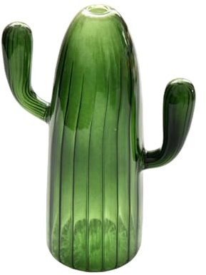 YUOIUX Vaso in vetro a forma di cactus, per colture idroponiche, vasi da fiori e salotti, decorazioni per la casa