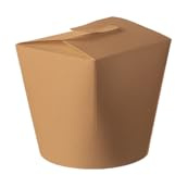 Pot Carton SMART 480/780/960ml – Couleur Marron ou Blanc – Contenants Jetables pour Pâtes, Plats à Emporter – Packs de 50, 100, 500 pièces – Fermeture Intégrée Hermétique (MARRON, 480 ml – Lot de 50)