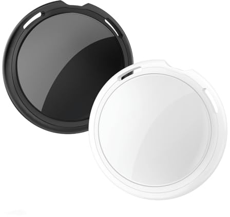 2er-Pack Tracker Tag[Apple MFi-Zertifiziert] Koppeln mit Apple Find My (nur iOS) Bluetooth Smart Tracker Tag Gegenstandsfinder Schlüsselfinder wasserdicht Weltweites Tracking für Haustier Geldbörse