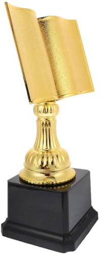IWOWHERO Kompakter Pokal BVB Meisterschale für Lesewettbewerb aus Kunststoff Kleine Empfindliche Preistrophäe mit Vielseitiger Dekoration und Motivierendem Design