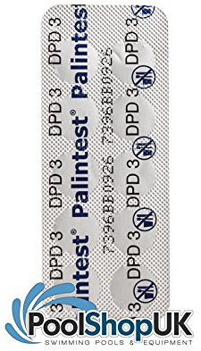 250 DPD 3 Palintest Swimming Pool Test Tablets