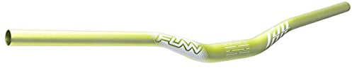 Funn Full On Riser Lenker, Klemme 31.8mm, Breite 785mm, Rise 30mm (Grün) | AL6061 dreifach konifiziert, wenig Backsweep, sandgestrahlt eloxiert, für Trail, Enduro, MTB, BMX und Straße