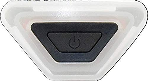 ALPINA Unisex - Adulti, PLUG-IN-LIGHT III Luce per casco da bicicletta, transparent, One Size