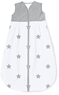 PINOLINO 76022-8W90 Schlafsack 'Sternchen', Winter, 90 cm, grau