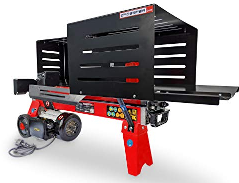 Spaccalegna sdraiato | 6 tonnellate | Spaccalegna disteso LS6T-52Ty | elettrico 230 V | idraulico | Premium disteso | CROSSFER® (6 tonnellate (230 V)