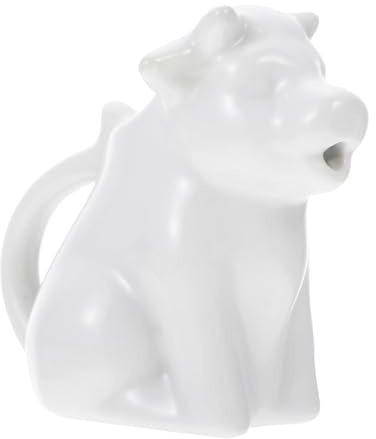 HEMOTON Jarra De Leche Pequeña De Cerámica Ideal Para Espumar Diseño De Animal