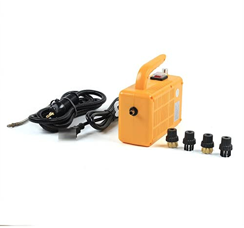 Dampfreiniger als Handgerät Hand Held Steamer Küche Bad Fliese Autositze/Polsterreinig mit Koffer