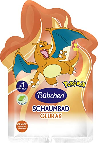 Bübchen Pokémon Bagno di schiuma, Glurak, 40 ml