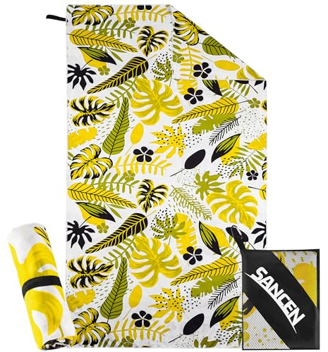 Telo Mare xxl 90×180 cm, Asciugamano Grande In Microfibra Ad Asciugatura Rapida, Telo Bagno Senza Sabbia, Coperta Da Spiaggia Donna