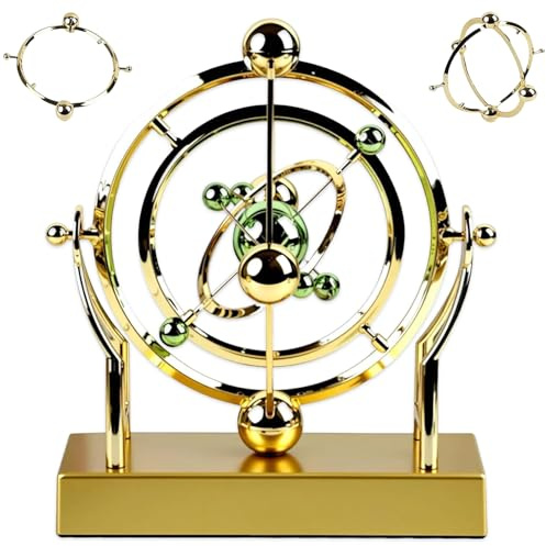 Pendule à mouvement perpétuel d'orbite céleste, machine à mouvement perpétuel, art cinétique, orbite céleste à mouvement perpétuel, modèle de décoration de bureau, décoration d'astronomie