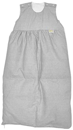 Set Odenwälder Daunen-Schlafsack & Windel Blaubär/Baby Winterschlafsack atmungsaktiv & längenverstellbar/Kinderschlafsack 90% Daunen, 10% Federn/Schlafsack waschbar