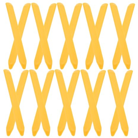 KOMBIUDA 20 Pezzi Spatole per Fuga Piastrelle in Plastica Abs Resistente Strumento per Sigillatura Angoli e Giunti Adatto per Silicone Stucco e Resina in Cucina e Bagno