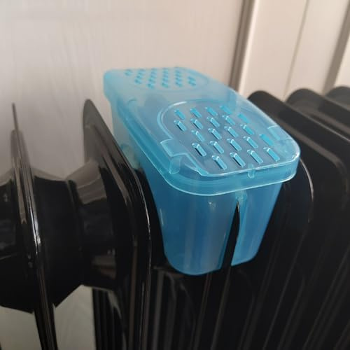 VOLDAX Humidificador para Radiador Humidificador Sostenible, Apto para Todos Los Calentadores, No Requiere Electricidad para un Ambiente Más Agradable(Blue-1PCS)