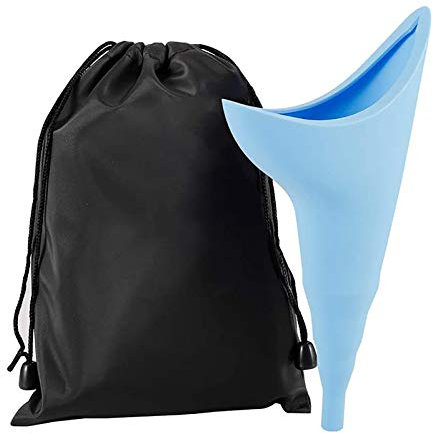 SXXYXH Imbuto per urina Femminile, Dispositivo per minzione da Viaggio e Imbuto per pipì per Donne Imbuto per pipì in Silicone per alzarsi in Piedi, per Viaggi all'aperto Escursioni in Bicicletta