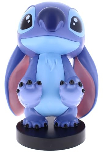 Cableguys Stitch Soporte Mando y Movil - Figuras Soporte para movil y Mando, Compatible con Xbox, PlayStation y la mayoría de mandos estándar, Accesorios Escritorio para Setup Gaming