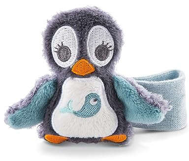 Rasselarmband Pinguin Watschili für Babys zum Spielen I Ab 3+ Monaten