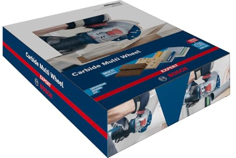 Bosch 10x EXPERT Multi Material Carbide-Cutting Disc, 125 × 22,23 mm, X-Loc | für Hartholz, Holz mit Nägeln, Ø 125 mm, Professional Zubehör Kleiner Winkelschleifer