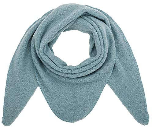 Ever Bloom Damen Schal XXL, Flauschige Weiche Dreieck Schale, Poncho, Dreieckstuch Strickschal Halstuch für Frauen und Mädchen Lang Kuschelig, Einfarbig 190 * 80 cm