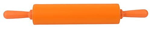 Mattarello in silicone Silicone antiaderente + PP 11.8X1.6((Arancione))